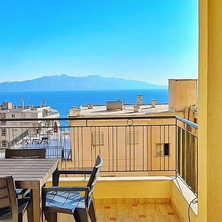 Colorful Sea View Apartment Sarandë Eksteriør billede